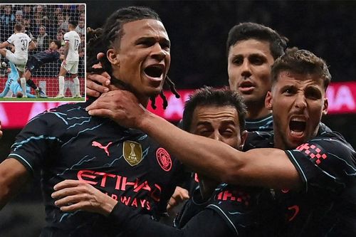 Man City loại Tottenham khỏi Cúp FA bằng bàn thắng gây tranh cãi