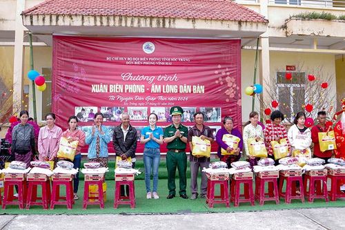 Chăm lo Tết cho người nghèo khu vực biên giới biển Sóc Trăng