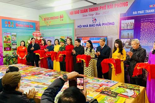 Khai mạc Hội báo Xuân Hải Phòng 2024