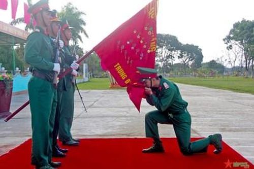 Trung đoàn 1 (Sư đoàn 2, Quân khu 5): Tiễn quân nhân hoàn thành nghĩa vụ quân sự
