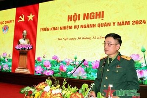 Bảo đảm tốt quân y trong tiếp nhận chiến sĩ mới nhập ngũ năm 2024