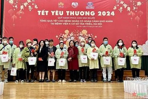 Quỹ 'Hạnh phúc cho mọi người' trao 200 suất quà tặng bệnh nhân ung thư