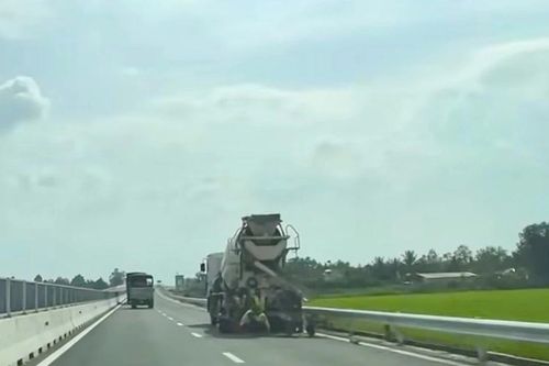 Bất an khi lưu thông trên đường cao tốc Mỹ Thuận - Cần Thơ