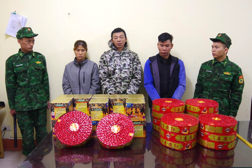 Đấu tranh thành công chuyên án LS1233, bắt giữ nhóm đối tượng vận chuyển pháo trái phép