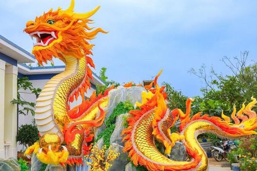 Cận cảnh linh vật rồng gây 'bão mạng' của nghệ nhân Đinh Văn Tâm