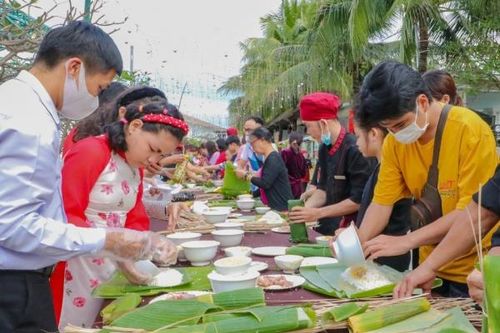 Champa Island Nha Trang tổ chức 'Nấu bánh Tét, trở về Tết xưa' vào chiều 4-2