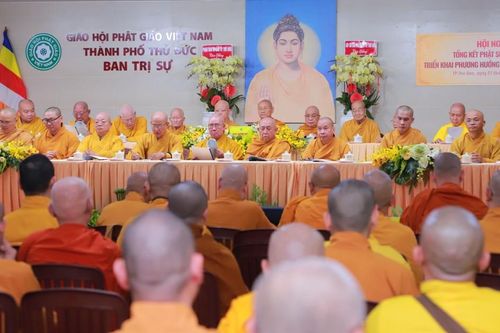 'Tăng Ni TP.Thủ Đức đoàn kết, hòa hợp trong tinh thần kỷ cương của Giáo hội'