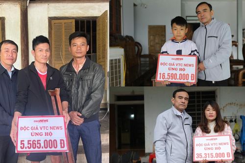 Bạn đọc VTC News ủng hộ gần 60 triệu đồng giúp đỡ 3 hoàn cảnh khó khăn ở Hà Tĩnh