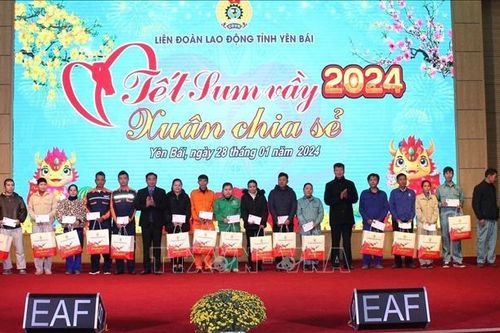 Yên Bái: Tổ chức 'Tết sum vầy - Xuân chia sẻ' năm 2024