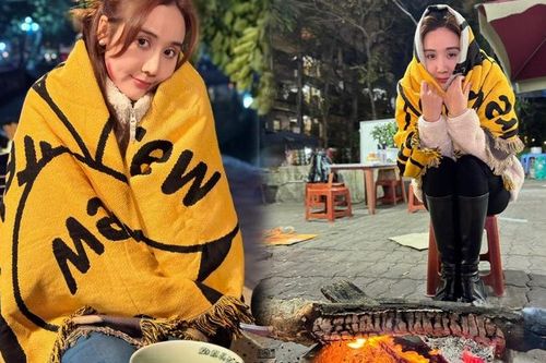 Lạnh dưới 9 độ, Phan Minh Huyền trùm chăn chống rét khi quay 'Chúng ta của 8 năm sau'