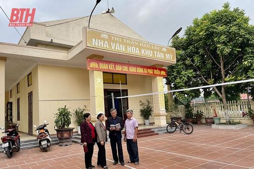 Phát huy trách nhiệm nêu gương của đảng viên nơi cư trú
