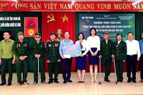 BIDV Lam sơn lan tỏa giá trị nhân văn qua các hoạt động an sinh xã hội