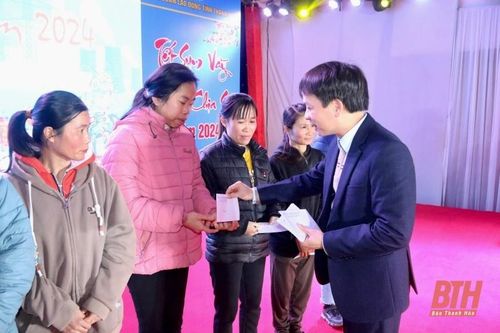 'Tết sum vầy - Xuân chia sẻ' năm 2024 cho người lao động Khu kinh tế Nghi Sơn và các khu công nghiệp