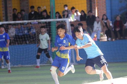 Pleiku: Bế mạc Giải Bóng đá 5 người thanh niên khối Trường THPT năm 2024