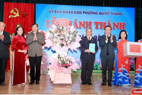 Khánh thành Nhà văn hóa tổ 4, phường Quyết Thắng