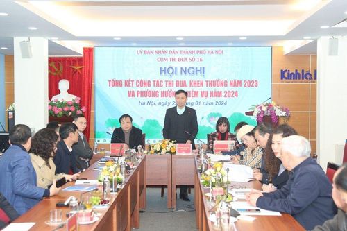 Cụm thi đua số 16 TP tổng kết công tác thi đua, khen thưởng năm 2023