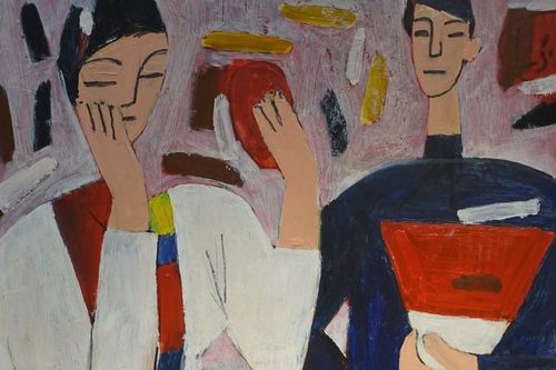 Hội họa Lê Công Thành - như một thứ trầm tích