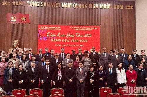 Gặp gỡ Hữu nghị chào mừng Xuân Giáp Thìn 2024