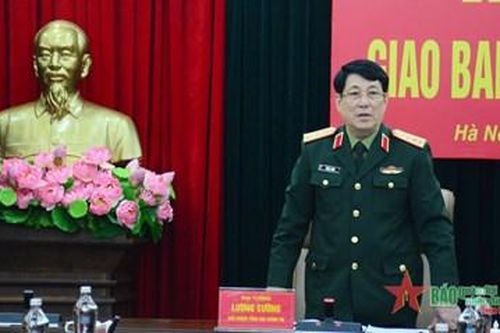 Đại tướng Lương Cường chủ trì Hội nghị giao ban Tổng cục Chính trị tháng 1-2024