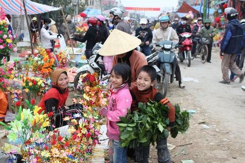 Tản văn Chợ quê tháng Chạp