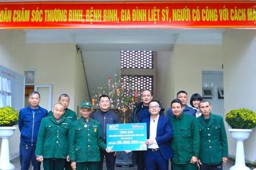 Tết ấm đến với hàng trăm thương, bệnh binh ở Nghệ An
