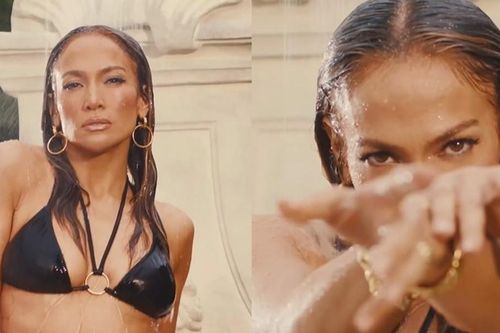Jennifer Lopez khoe thân hình săn chắc, sexy ở tuổi 55