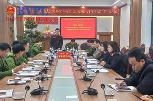 Liên ngành Công an, Viện Kiểm sát, Tòa án TP Chí Linh triển khai công tác phối hợp