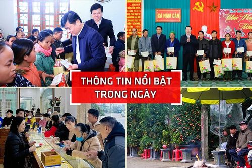 Nghệ An: Thông tin nổi bật ngày 29/1