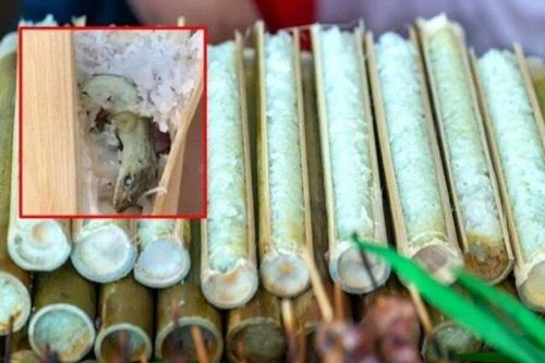 Ăn cơm lam ngửi thấy 'mùi lạ', cô gái tá hỏa khi biết nguyên nhân
