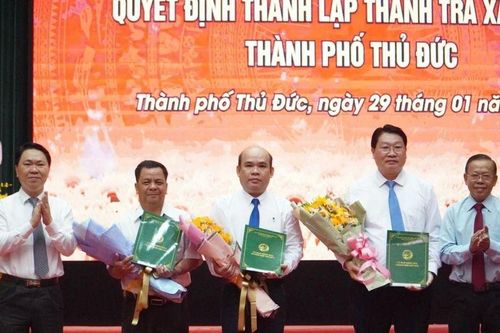TP. Thủ Đức bổ nhiệm 3 Phó Chánh Thanh tra Xây dựng