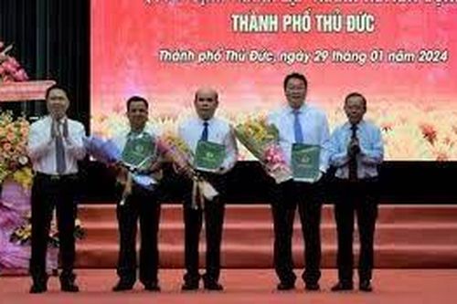 TPHCM: Bổ nhiệm lãnh đạo Thanh tra Xây dựng TP Thủ Đức