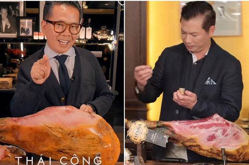 Cùng 'khoe' có 10 đùi heo muối phiên bản giới hạn, Shark Hưng và Thái Công gây xôn xao