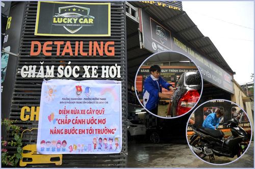 Đoàn viên gây quỹ giúp người khó khăn