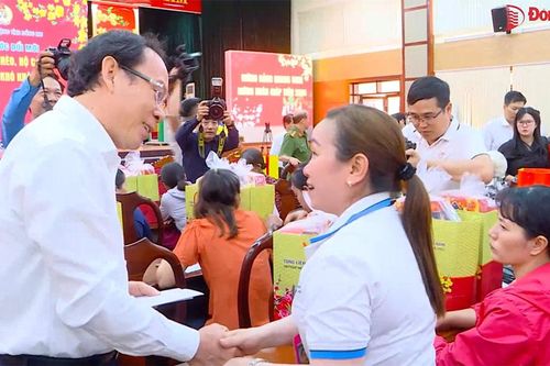 Đoàn công tác Trung ương thăm, trao quà tết tại Đồng Nai