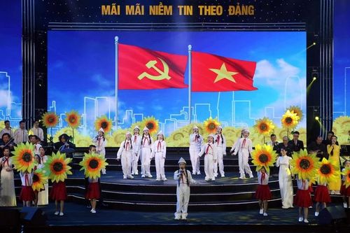 Đặc sắc Chương trình nghệ thuật 'Mãi mãi niềm tin theo Đảng'
