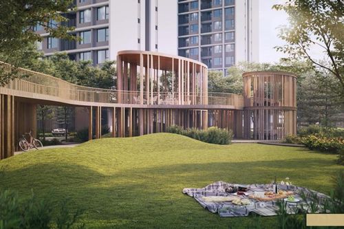 Không gian trong lành dành riêng cho cư dân nhí chỉ có tại Lumi Hà Nội