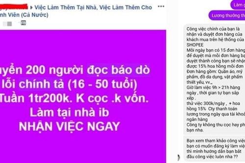 Cảnh giác với chiêu trò lừa đảo việc làm dịp cận Tết