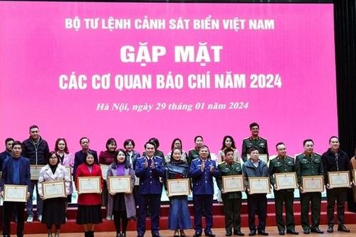 Báo CAND, Truyền hình ANTV được Bộ Tư lệnh Cảnh sát biển tặng bằng khen