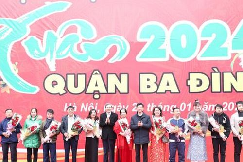 48 đơn vị tham gia Hội chợ Hàng Việt vì người tiêu dùng quận Ba Đình