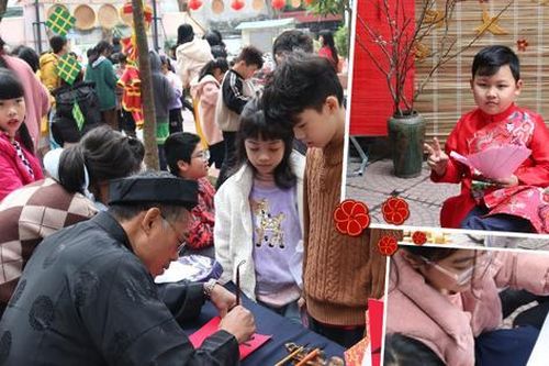 Tween Tiểu học La Thành đón Tết sớm với 'Lễ hội bánh chưng', gặp nhân vật đặc biệt
