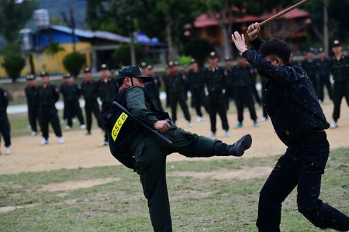 Cảnh sát cơ động Tây Bắc 'vượt nắng thắng mưa' giữ vững bình yên nơi phên dậu Tổ quốc