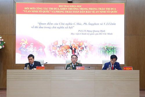 Đổi mới công tác thi đua, khen thưởng trong phong trào thi đua Vì an ninh Tổ quốc