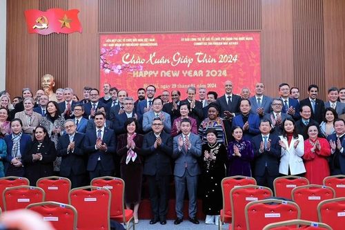 Gặp gỡ hữu nghị chào Xuân Giáp Thìn và tri ân bạn bè quốc tế