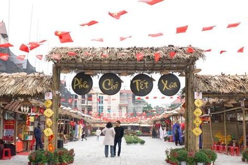 Phiên chợ Tết xưa tại phố cổ Hoa Lư