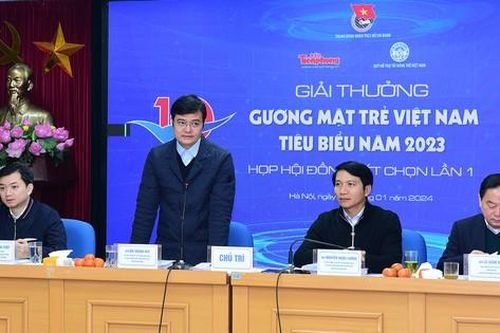 Hội đồng xét tặng Giải thưởng Gương mặt trẻ Việt Nam tiêu biểu năm 2023 họp lần thứ nhất