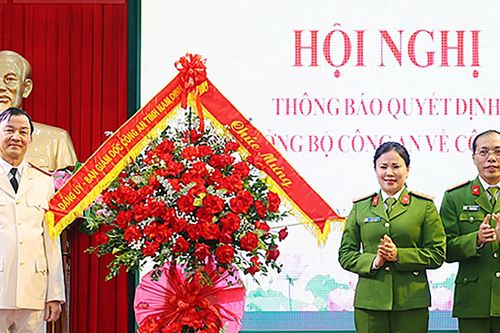 Công an tỉnh Nam Định có người phụ trách mới