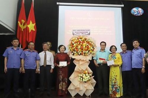 Gặp mặt cán bộ VKSND tối cao nghỉ hưu tại TP HCM nhân dịp Tết Nguyên đán Giáp Thìn 2024