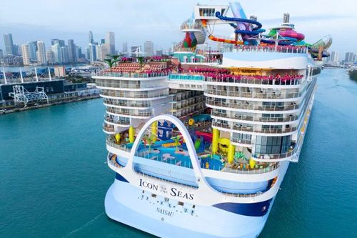 Thông tin độc đáo về Icon of the Seas, con tàu du lịch lớn nhất thế giới