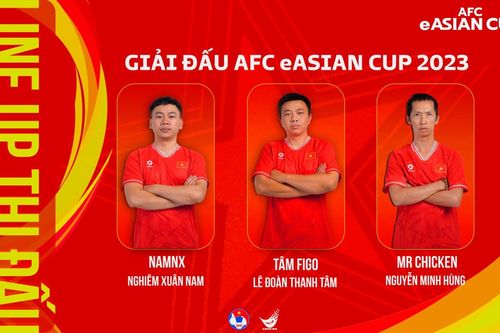 Đội tuyển eFootball Việt Nam sẵn sàng tranh tài tại eAsian Cup 2023