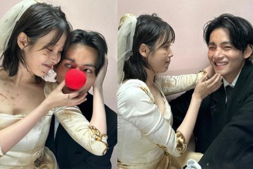 Dân tình 'xỉu up, xỉu down' khoảnh khắc đầy 'thính' giữa IU và V (BTS)